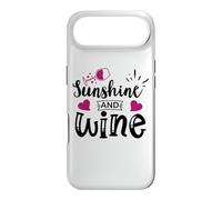 Sunshine & Wine Book Club Merch,Read Between The Wines Women Coque pour iPhone Air