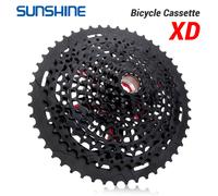 SUNSHINE XD Structure vélo Cassette 12 vitesses 9T-50T noir VTT roue libre 12V pour Sram XD roue libre GX EAGLE XX1 X01 XD 12S 9-50T Black