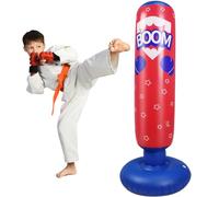 SUNSHINEMALL Sac de Frappe Lourd pour Les Enfants Boxe Dummy Gonflable Dinosaure Cool Fun Jouets pour Les garçons Cadeaux de Sport activités de Plein air Yard Games