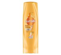 Sunsilk, Après-frisottis doux et lumineux, Après-shampoing doux et non gras, formule active fusionnée à l'huile d'argan et d'amandes, kératine et biotine, 200 ml