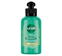 Sunsilk, Crème démêlante bouclés de rêve, crème pour cheveux bouclés défini, sans rinçage, formule active Fusion avec huile de macadamia, élasticité et biotine, 200 ml