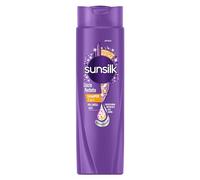 Sunsilk, Perfect Smooth Shampooing 2 en 1, shampooing et baume pour cheveux longs et soyeux, formule Active Fusion à l'huile d'argan, protéine de soie et biotine pour des cheveux visiblement sains