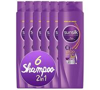 SUNSILK Shampoing & Baume 2 en 1 lisse parfait 6 x 250 ml
