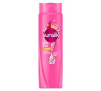 Sunsilk, Shampooing aux étincelles de lumière, shampooing anti-frisottis démêlant pour faire briller les cheveux, formule active-fusion à l'huile de jojoba, collagène et biotine, 250 ml
