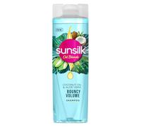 Sunsilk Shampooing VOLUME à l'eau de coco et à l'aloe vera pour cheveux pleins et rebondissants 195 ml
