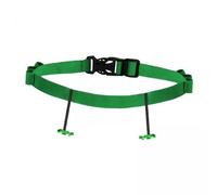 SunsoilGiant 2X Ceinture de Numéro de Course Triathlon Ceinture Élastique Ceinture de Running Ajustable avec Porte-numéro Installation Facile Légère Polyester Conv