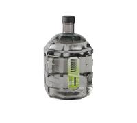 SunsoilGiant Bidon d'Eau Extérieur Réservoir Conteneur Distributeur Baril Portable en PC Ouverture Large Amovible pour Nettoyage Rapide Capuchon Vissé Étanche, Gris, 15L