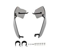 SunsoilGiant Carénage de Déflecteur de Vent Garde Jambe Pare-Brise Acrylique Résistant Utilitaire Adapté pour K1600B K1600GA K1600GTL sur Route, Fumé