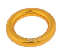 SunsoilGiant Climbing Rappel en Alliage Aluminium Force Maximum 25KN Ancrage Polyvalent Utilisé pour Accrocher Slackline Arbre Descente Rocher Randonnée Déten, Doré L, comme décrit