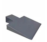 SunsoilGiant Coussin de Soutien Maternité Pilates Incliné Bloc Tapis Repose Ergonomique Accessoire Équipement en Mousses Unique pour Amélioration de l'Alignement, Gris Foncé
