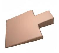 SunsoilGiant Coussin de Soutien Maternité Pilates Incliné Bloc Tapis Repose Ergonomique Accessoire Équipement en Mousses Unique pour Amélioration de l'Alignement, Marron