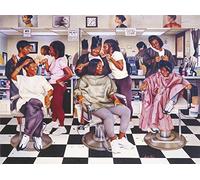 SUNSOUT INC - Beauty Shop Gossip - Puzzle 1000 pièces par l'artiste : Twin Hicks - Taille finie 50,8 x 68,6 cm - MPN # 57805