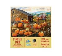 SUNSOUT INC - Pumpkin Farm - Puzzle de 1000 pièces par artiste : Tom Wood - Taille finie 20" x 27" Halloween - MPN# 23044