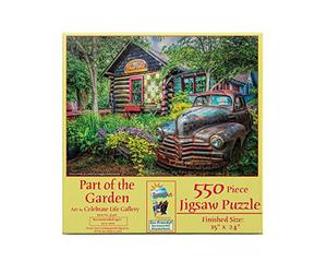 SunsOut Puzzle 550 pièces - Celebrate Life Gallery - Part of The Garden