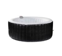 SUNSPA Spa Gonflable 4 personnes rond - Pret en 5 minutes - Couverture et filtre inclus