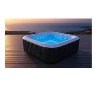 Sunspa Spa gonflable carré 6 places avec bandeau LED