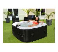 SUNSPA Spa gonflable carré laminé - 6 personnes - 1. 85 x H 0. 65 m