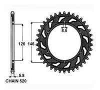 SUNSTAR 1-3577-49 Pignon