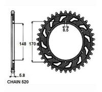 SUNSTAR 1-3667-42 Pignon