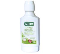 SUNSTAR Activital - Bain de Bouche Sans Alcool au Q10 et Grenade, Protection Quotidienne Douce (300 mL) - Le Lot De 3