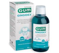 SUNSTAR - Bain de bouche Gingidex 0.06% Sans Alcool | Protection contre la plaque et gencives sensibles | Soin dentaire quotidien | le flacon de 300mL | LOT DE 3