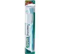 Brosse à dents - Gum - Original White - Compacte - Souple - Hygiène bucco-dentaire