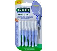 GUM Trav-ler interdental brush 0.6 mm light blue 6 brossettes