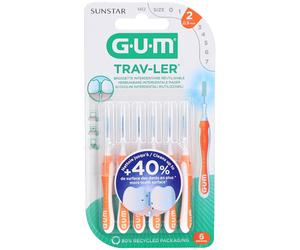 SUNSTAR Gum Trav-ler Brosse(S) À Dents 6 pc(s)