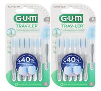 SUNSTAR Gum Trav-ler Brossette Interdentaire Taille 6 Set(S) 2x1 pc(s)