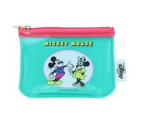 Sunstar Stationery Disney Mini pochette rétro Collection Mickey Vert menthe S2321831, Vert menthe, 【本体サイズ】125×90×5mm, Pochette