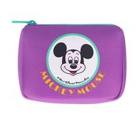 Sunstar Stationery Disney Pochette rétro Collection Mickey Violet S1426842, Violet, 【本体サイズ】160×120×45mm, Pochette
