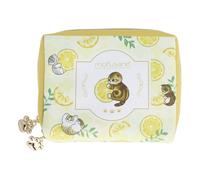 Sunstar Stationery Mofusand Pochette carrée Thé citron S2322250, thé au citron, 【サイズ】150mm×120mm×80mm, Pochette