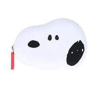 Sunstar Stationery Pochette Snoopy en silicone Motif scènes de bande dessinée, Rouge, 【本体サイズ】115×80×25mm以内, Pochette