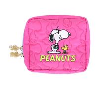 Sunstar Stationery S2323397 Snoopy Pochette matelassée Rose, Rose, Pochette