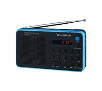 Sunstech RPDS32BL Radio digitale portable AM/FM PLL, haut-parleur, USB, SD, MMC, Bleu 1,5 W RMS