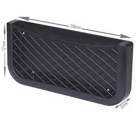 Sunstop Filet de rangement, compartiment à coller ou visser pour véhicules, bateau, camping-car, caravane, armoire et intérieur, utilisation universelle (L = 258 x 121 x 32 mm).