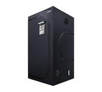 SunStream Grow Tent Tente de Culture Grow Box 60x60x140 cm Hydroponique Tente de Croissance avec Fenêtre d'Observation pour Plantes (Noir, 24"x24"x56")