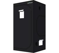 SunStream Petite Tente de Culture hydroponique 600D Oxford Mylar 600D résistante à l'eau et à la lumière 600 x 60 x 140 cm