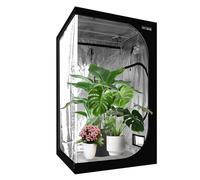 SunStream Tente de culture hydroponique pour culture d'intérieur, résistant à l'eau 120x60x150cm