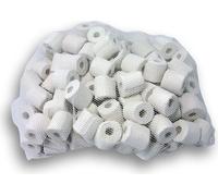 SunSun Anneaux céramiques pour Filtre d’aquarium externe HJS-30 – 500 g – 18 x 16 x 16 mm – Ø 8 mm – Matériau filtrant nouilles céramiques