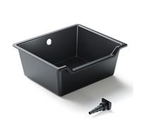 SunSun Bac pour Cascade ou Cours d’eau en Matière plastique renforcée de Fibre de verre 60L