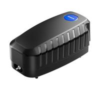 SunSun CAP-10 Pompe Aquarium à air 4W Bulleur 3 m³ Débit 5 L/Min Longueur 3 m Pierre à Bulle Clapet ANI-Retour 4 Sorties d’air Aérateur Diffuseur Aquariophilie Poissons Bassin Jardin Aquaculture