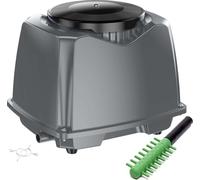 SunSun CAP-100 Pompe Aquarium à Air 70W Bulleur 80m³ Débit 100L/min Longueur 2m 16 Sorties d’air 2 Attaches Aérateur Diffuseur silencieux pour Aquariophilie Poissons Bassin Jardin