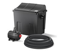 SunSun CBF-200T Filtre Biologique - pour étangs de 8000 L Max. - 6000 L/h - Système de Filtration Complet - avec UV et Pompe - bassins Poissons Koi