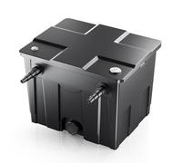 SunSun CBF-350 Filtre Biologique de Bassin ou d’étang 1 Chambre - 415 x 515 x 395 mm - capacité Max 12000 l/débit 8000 l/h - raccords Ø 20 mm, Ø 40 mm - Filtration Eau à Grand débit