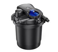 SunSun CPA-2500 Filtre de Bassin à Pression avec stérilisation UV - 366 x 366 x 406 mm - 11 W/étang 6000 l Max. / réservoir 16 l - Nettoyage Facile - Filtration Eau à Grand débit