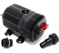 SunSun CQB-2500 Pompe de Bassin SuperECO - 193 x 99 x 131 mm - débit max. 2700 l/h / 45 W / refoulement max. 2,4 m - avec câble 10 m - Filtration Circulation Écumeur eau jardin étang
