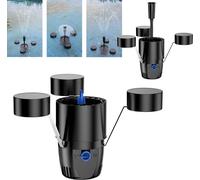 SunSun CSP-250 Écumeur Skimmer flottant de bassin - aspirateur de surface jusqu’à 40 m² - 2500 l/h / 45 W - avec pompe et câble - Entretien Eau Jardin Ramasse-feuilles