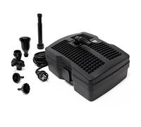 SunSun CUF-5000 Filtre, Pompe Fontaine et Clarificateur 3 en 1-316 x 263 x 467 mm - 2000 l / 42 W/UVC 9 W/refoulement Max. 2 m - stérilisateur écumeur pour bassins