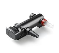 SunSun CUV-318 Stérilisateur Clarificateur de bassins ou d’étang - débit Max. 3000 l/h - avec Lampe Rayons UV-C 18 W + Miroir INOX - pour Poissons et Plantes Aquatiques - Cours d’Eau en hélice